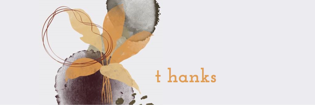 Avec gratitude gray organic-simple