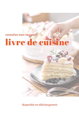 Consultez mon livre de recettes white modern-simple