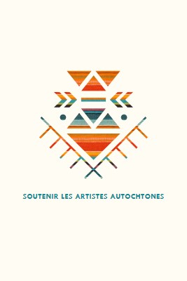 Soutenir les artistes autochtones white modern-geometric-&-linear