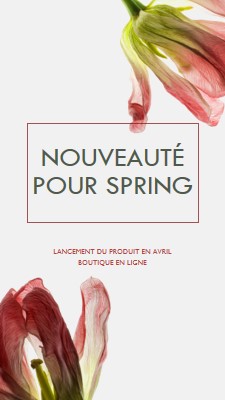 Nouveautés pour le printemps green modern-simple