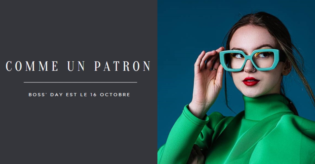 Dame de patron blue modern-simple