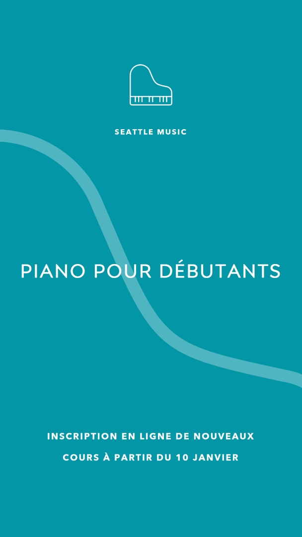 Cours de piano blue modern-simple