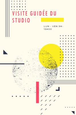 Audience de Studio yellow modern-geometric-&-linear