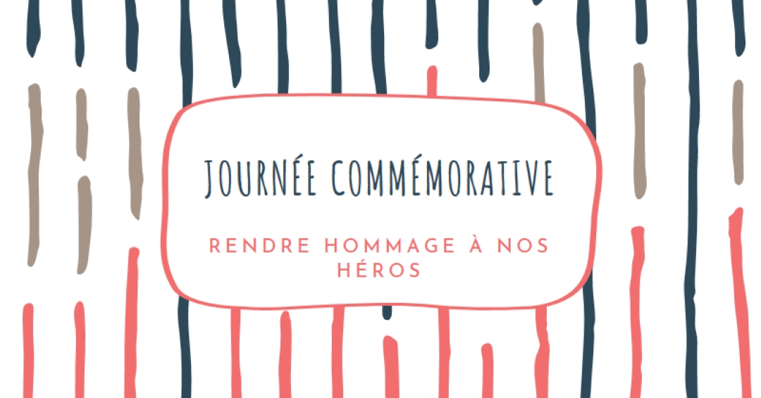 Rendre hommage à nos héros white whimsical-line