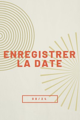 Enregistrer les étoiles de date brown vintage-retro