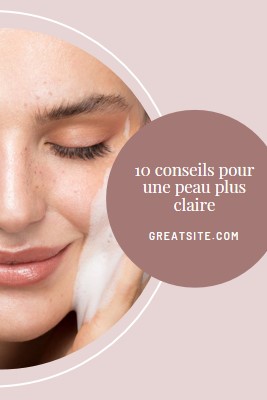 10 conseils pour une peau plus claire purple modern-simple