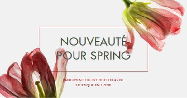 Nouveautés pour le printemps green modern-simple