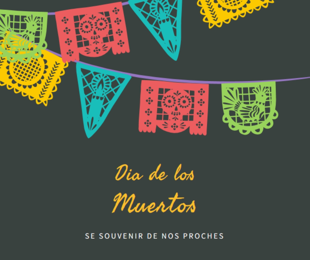 Célébrer la vie black modern-simple