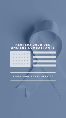 Hommage aux anciens combattants américains gray modern-simple