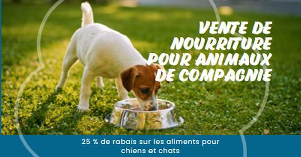 Vente de nourriture pour animaux de compagnie green organic-simple