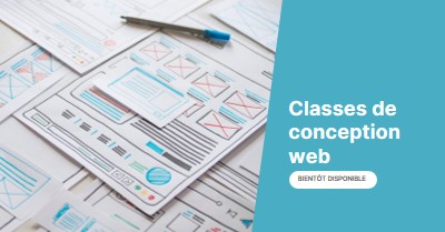 Classes de conception web blue modern-simple