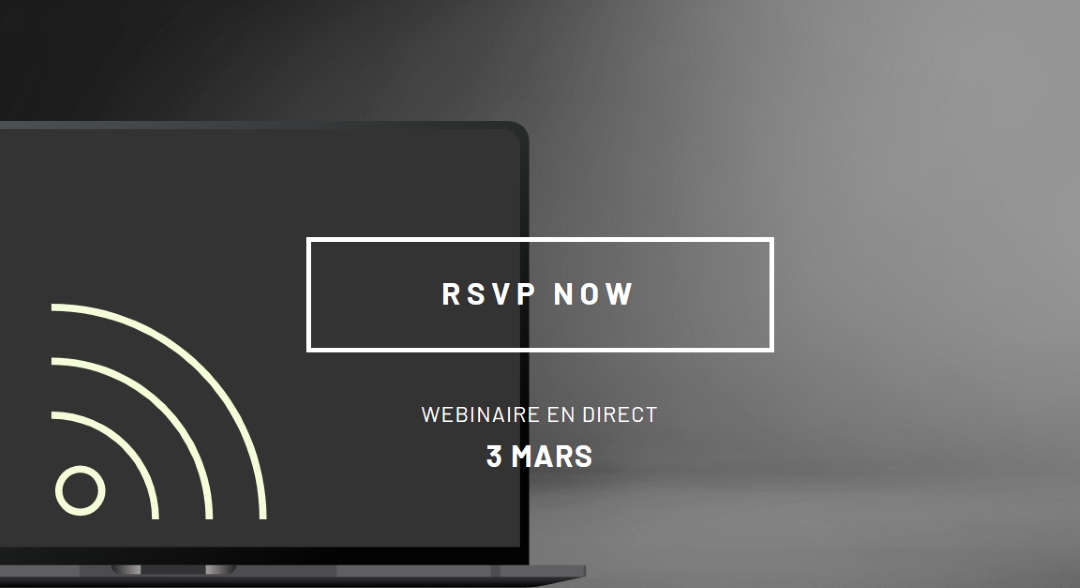 Star de webinaire black modern-simple
