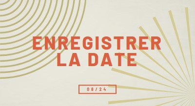 Enregistrer les étoiles de date brown vintage-retro