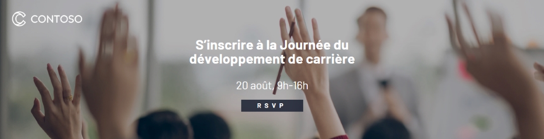 Journée du développement de carrière gray modern-simple