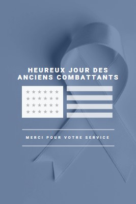 Hommage aux anciens combattants américains gray modern-simple