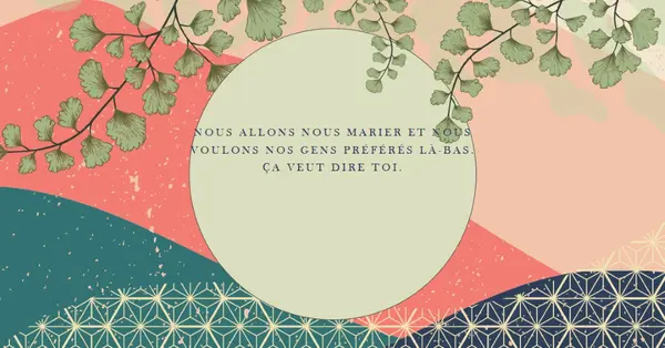 On se marie green collage,scrapbook,photo