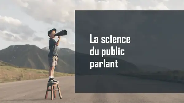 Présentation professionnelle nostalgique