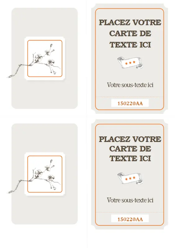 Faites défiler la carte quotidienne de la bannière brown vintage retro