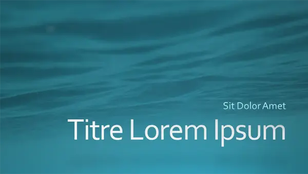 Conception Profondeur