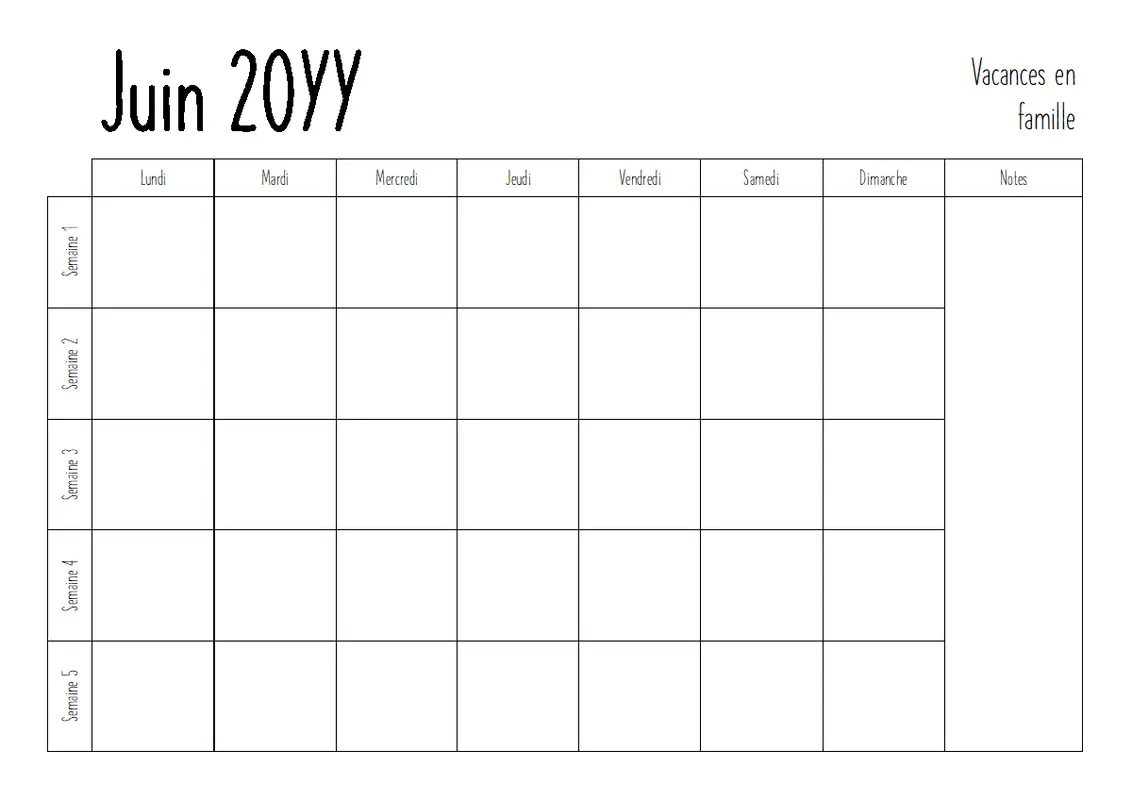 Journal de voyage  modern simple