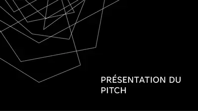 Argumentaire de vente épuré modern-simple