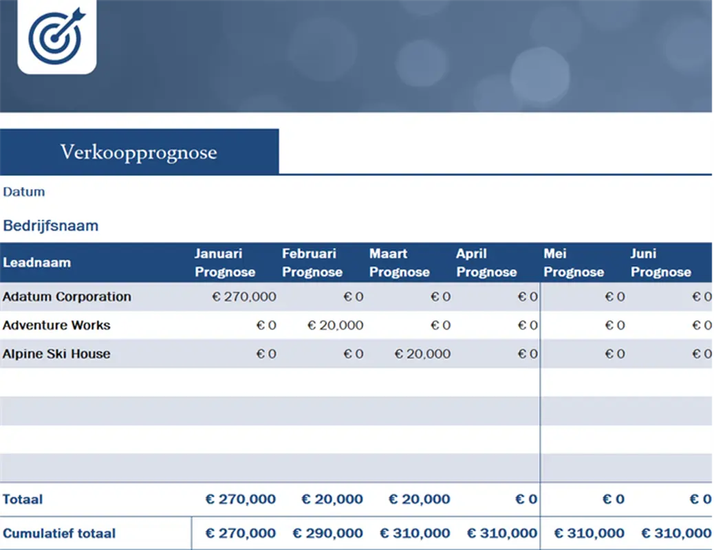 Outil de suivi des prospects des petites entreprises modern simple