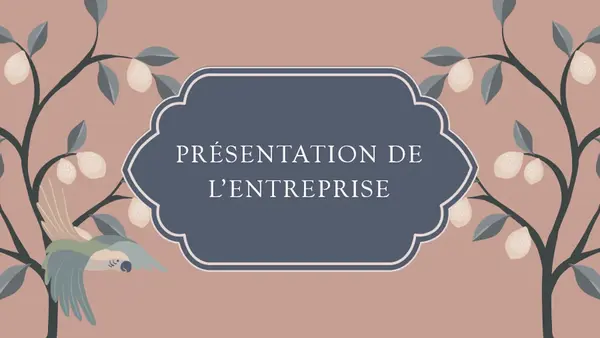 Présentation Faisans organic boho