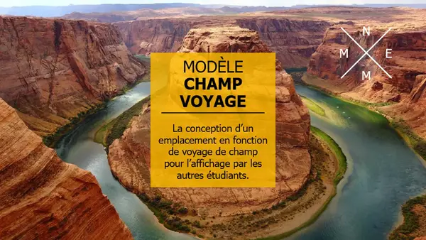 Voyage champ virtuel modern-bold