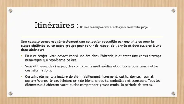 Capsule temps numérique modern-simple