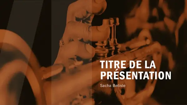 Présentation moderne modern-simple