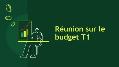 Présentation en vert modern simple