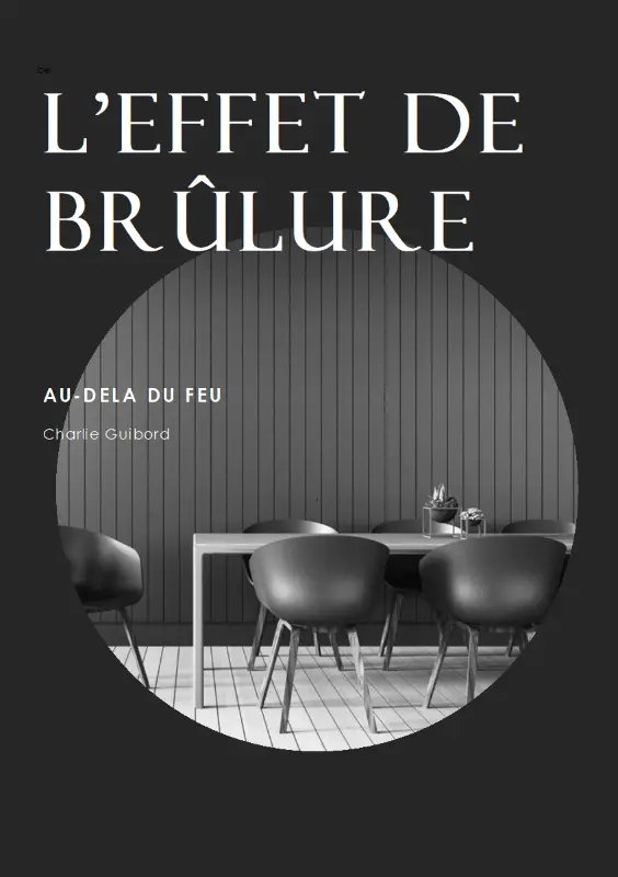 Document avec page de garde et table des matières gray modern simple