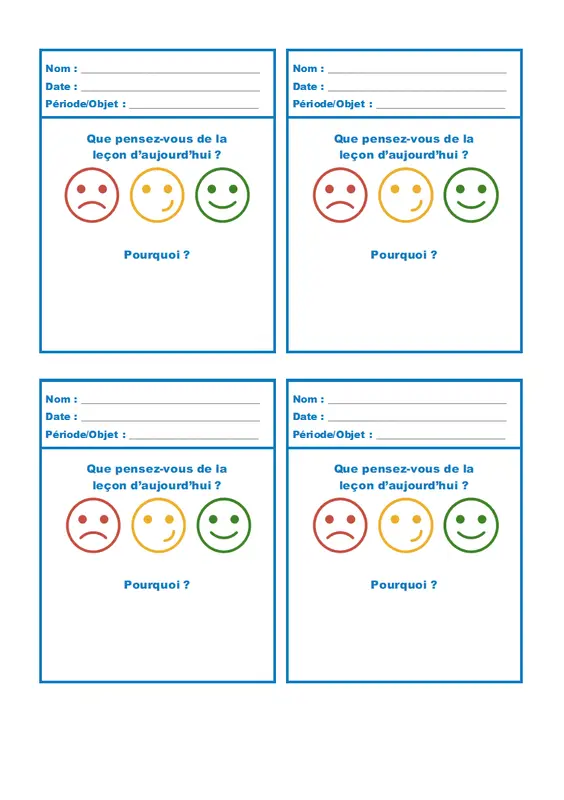 Tickets de sortie modern simple