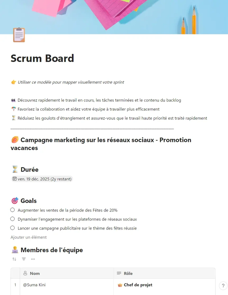 Scrum Board