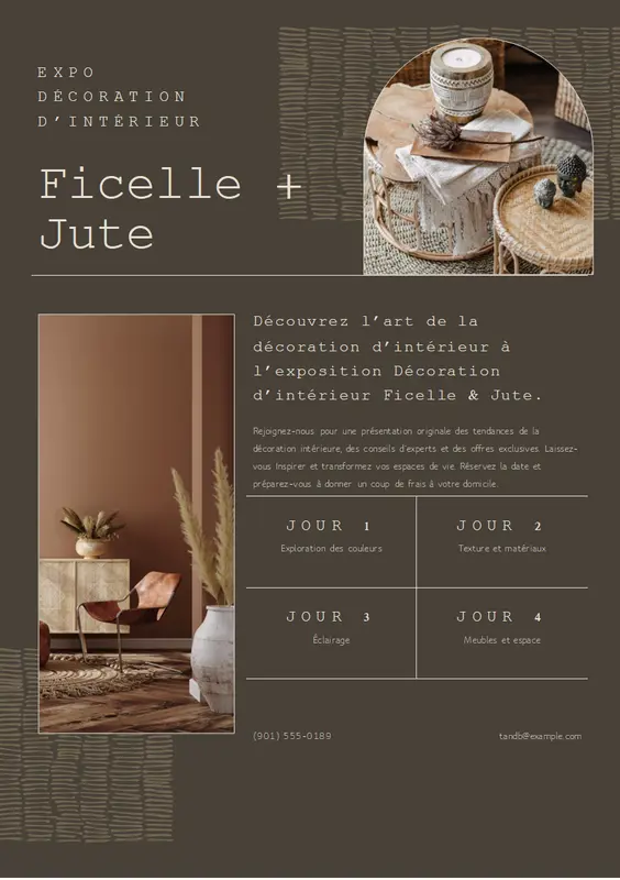 Prospectus moderne organic boho