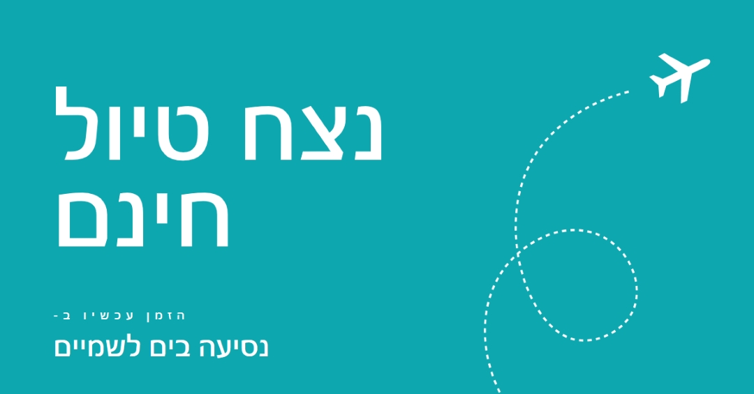 נתיב טיסה blue modern-simple