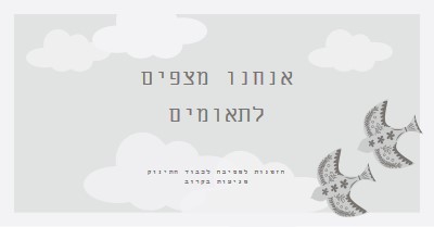 נחמד פי שניים gray organic-simple