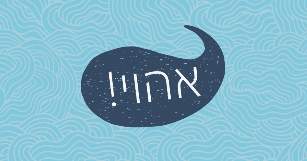 שלום מלח blue whimsical-line