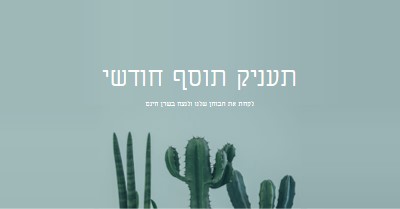 בוחן הענקת תוסף חודשי green modern-simple