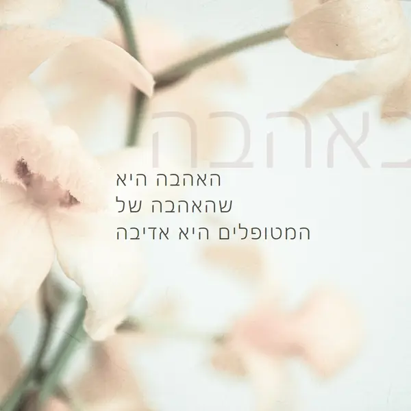 הערת אהבה white modern-simple