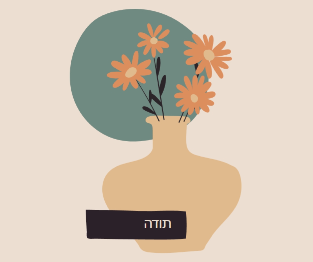 תודה רבה orange organic-simple