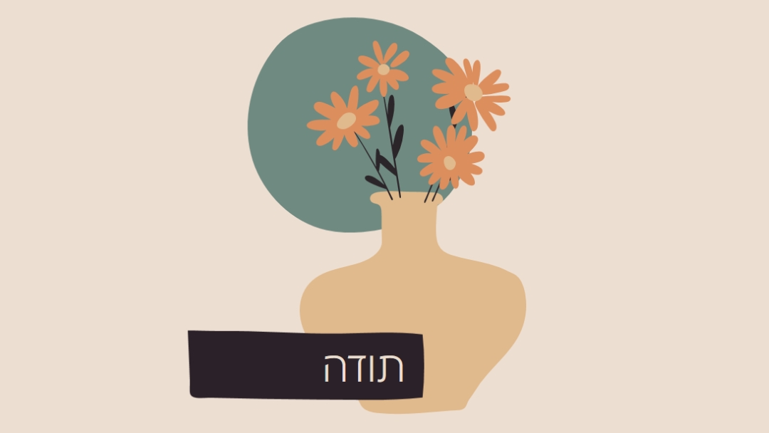 תודה רבה orange organic-simple
