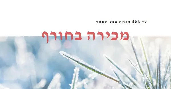 בוקר חורפי white modern-simple