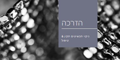 ניקוי black modern-simple