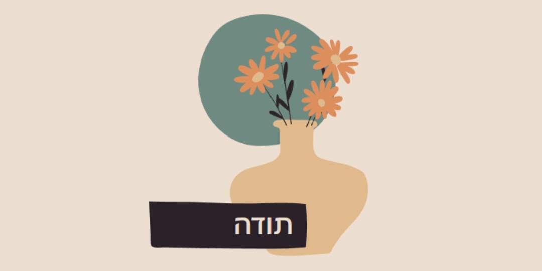 תודה רבה orange organic-simple