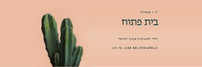 הבית הפתוח של ה- 3 באפריל pink modern-simple