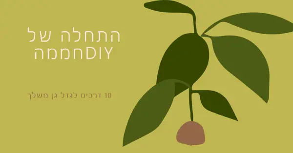 תגדל גן משלך green modern-color-block
