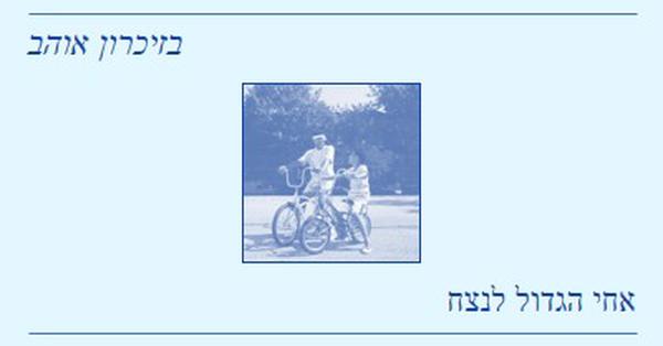 בזיכרון אוהב של אחי blue vintage,retro