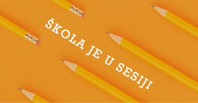 Olovka u orange modern-simple