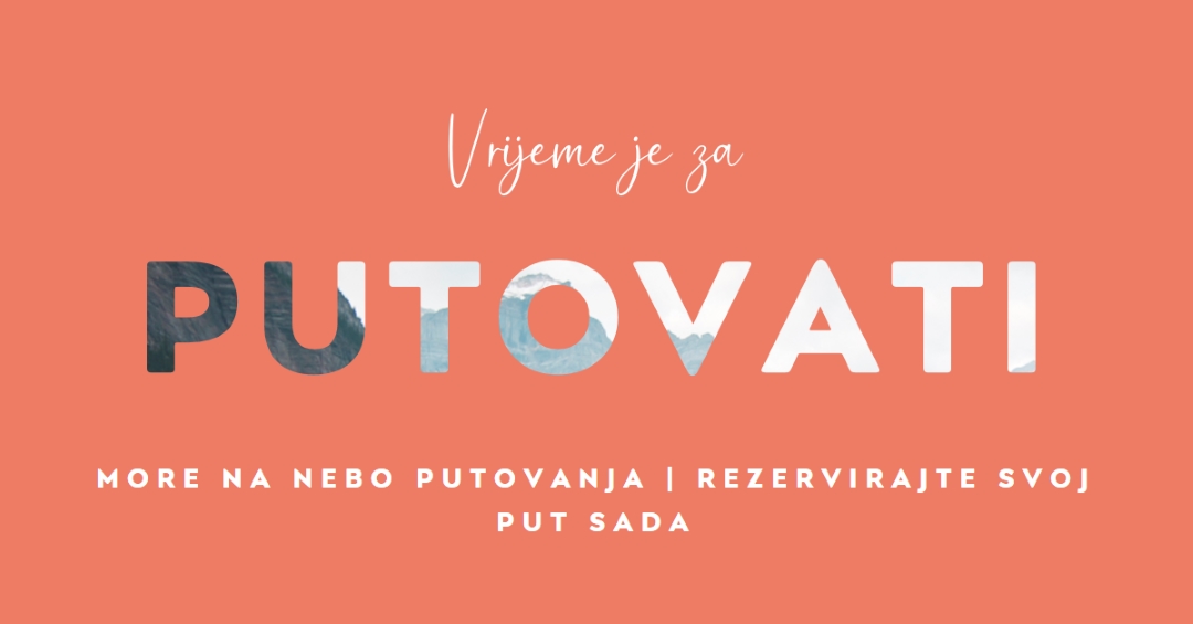 Vaša avantura čeka orange modern-bold